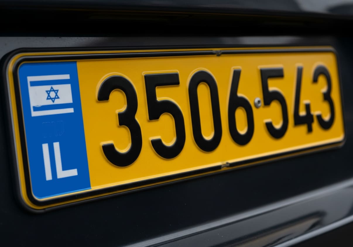 איפה מחליפים לוחית רישוי
