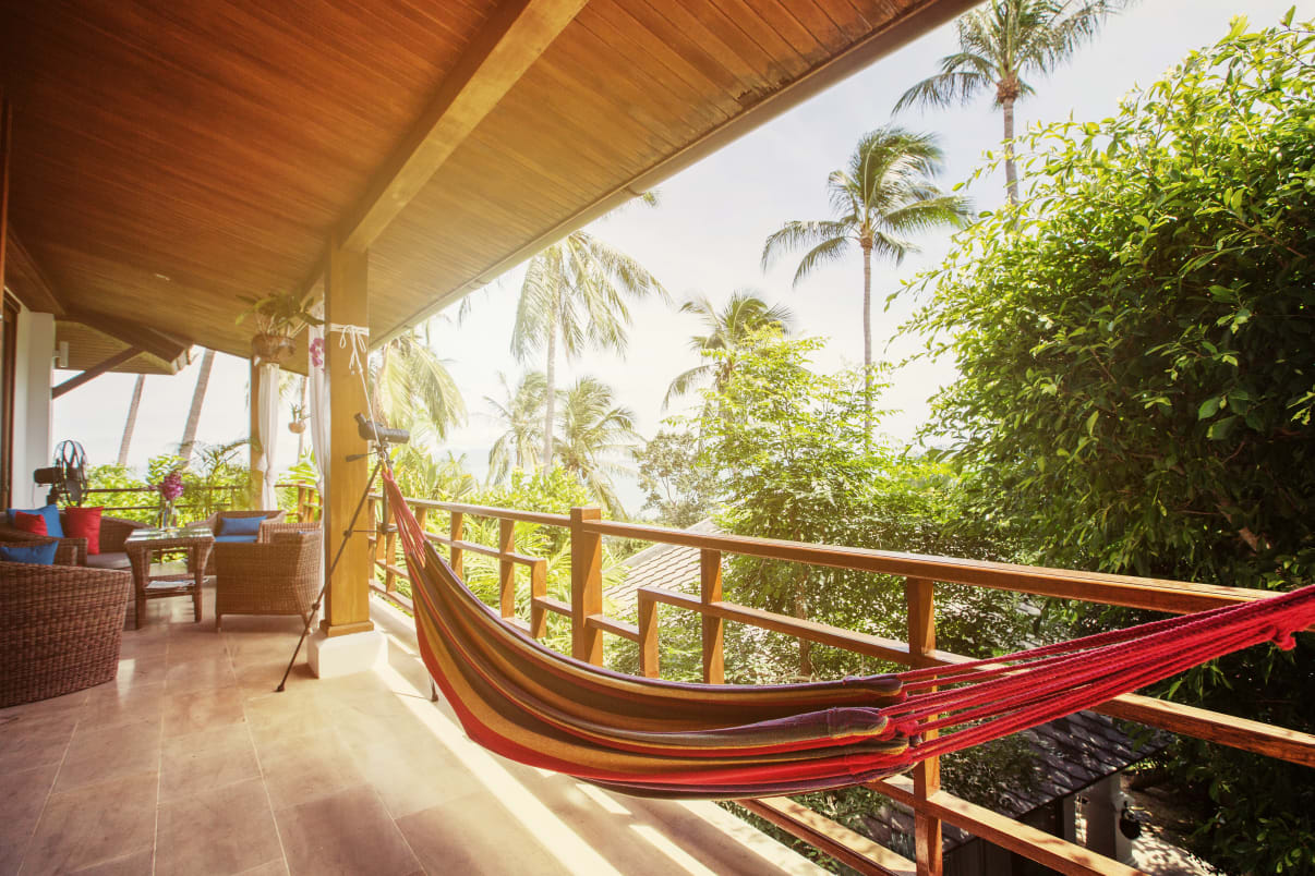 ערסל על פרגולה