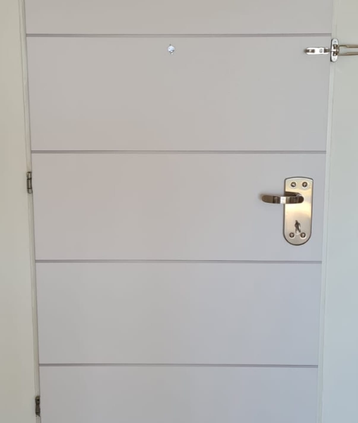 דלת פלדלת אחרי חידוש