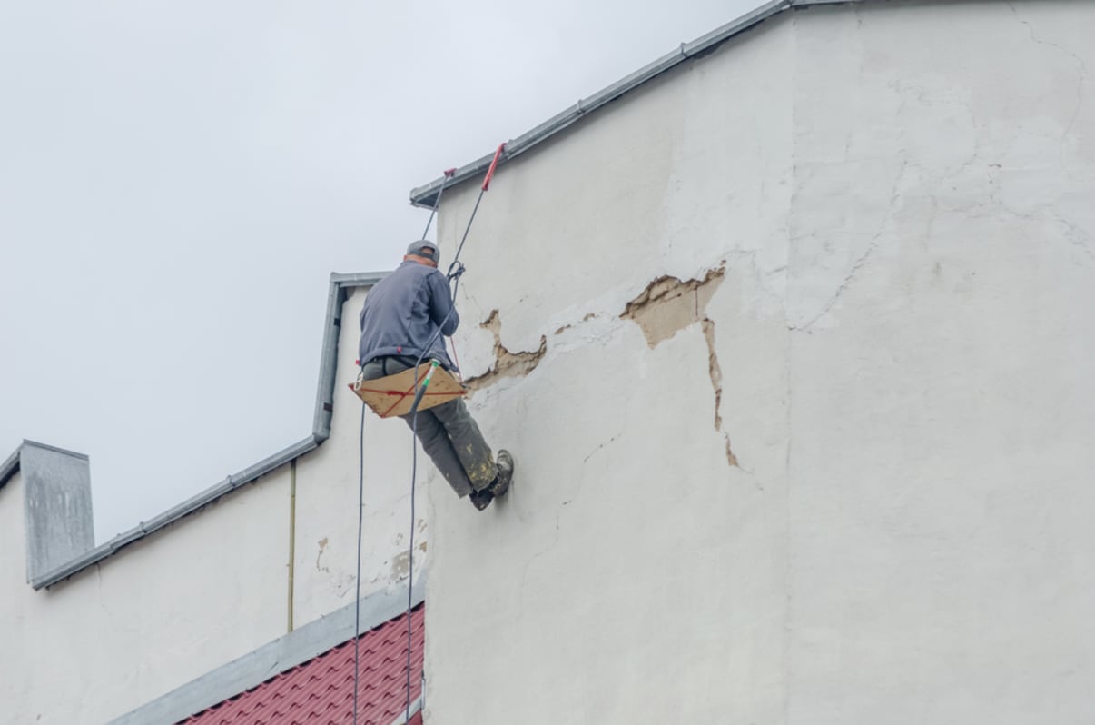 איטום קיר חיצוני בסנפלינג