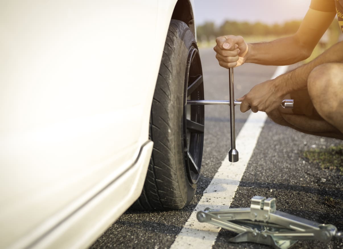 שירות החלפת גלגל