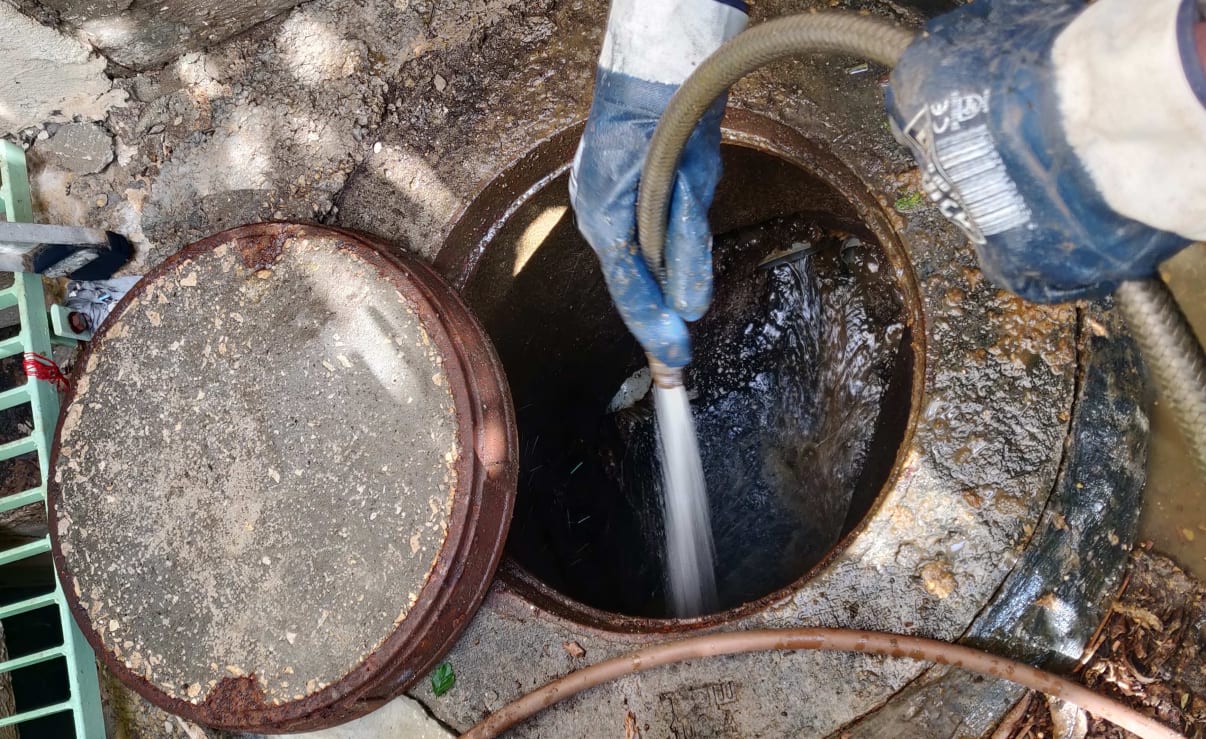 שטיפת קו ביוב