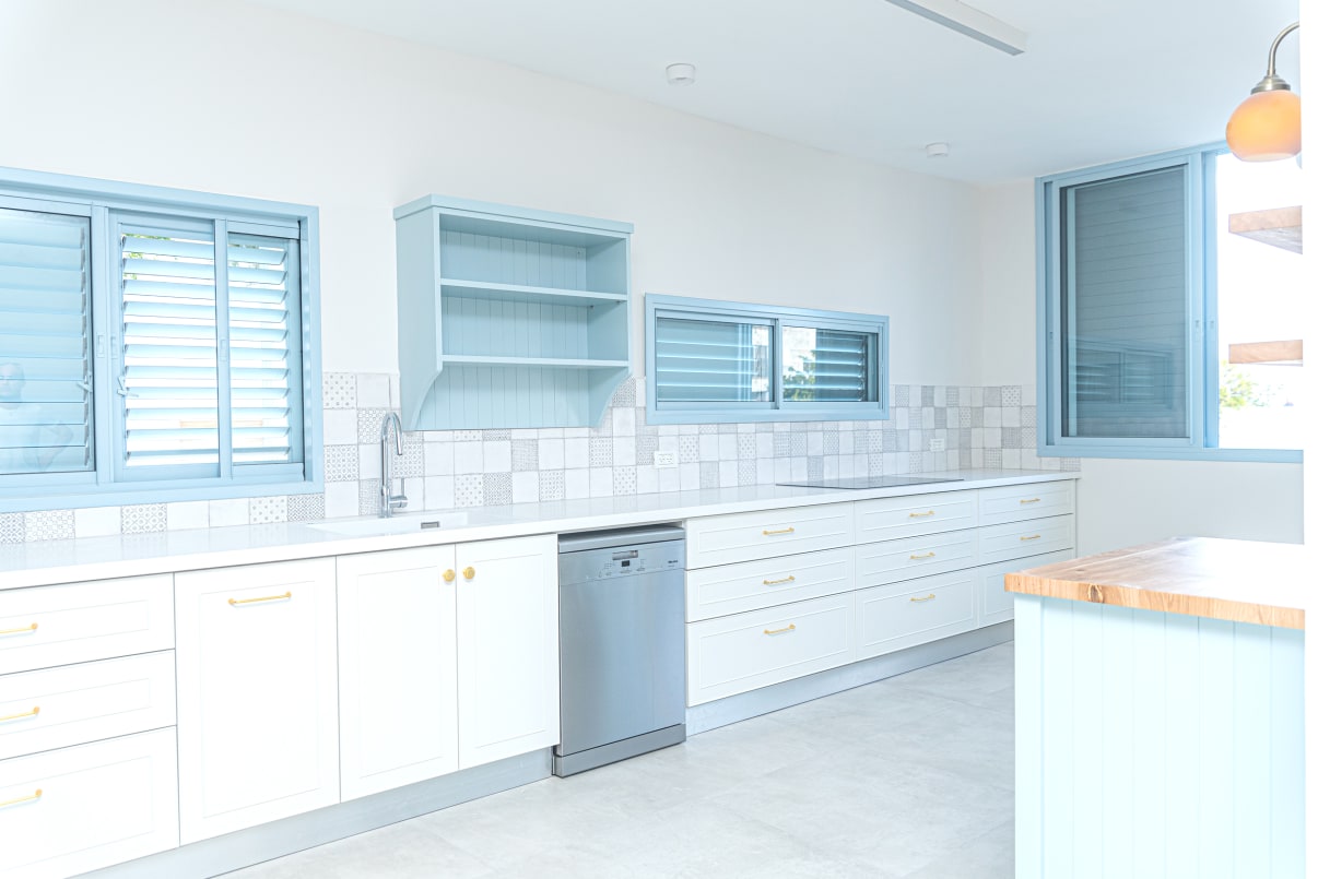 מטבח שעבר שיפוץ