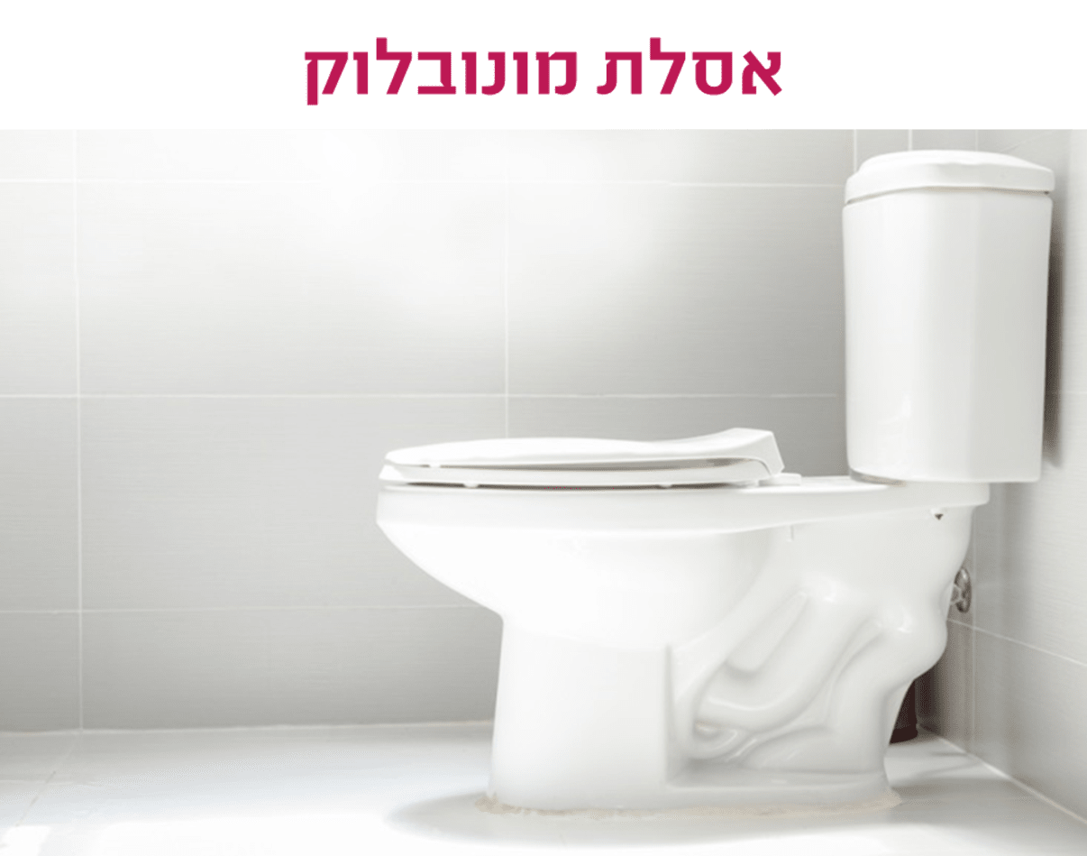 אסלת מונובלוק אסלת מונובלוק