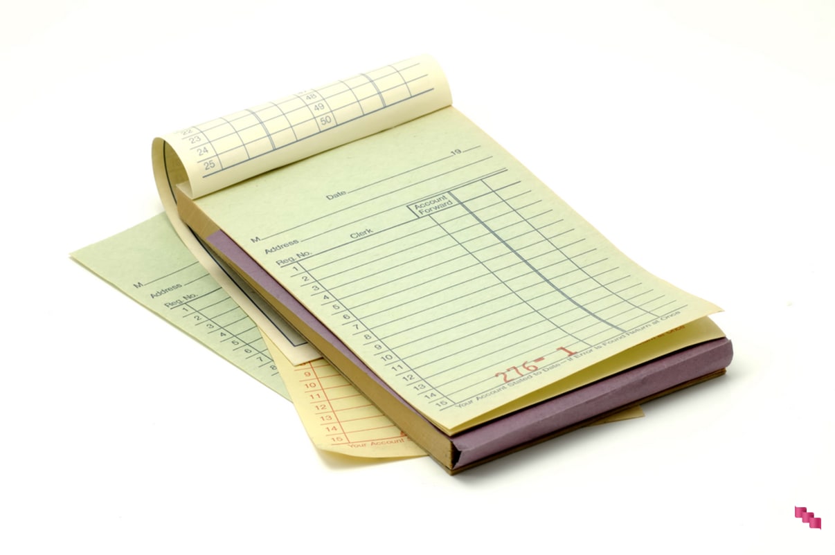 חשבונית נייר חשבונית נייר