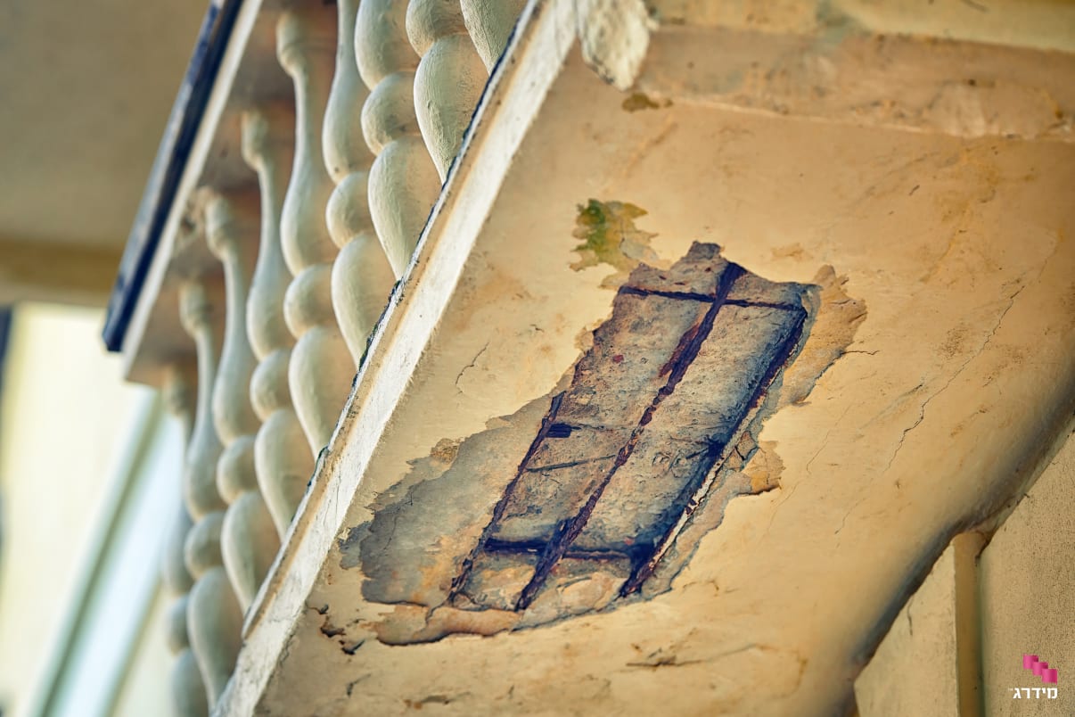 בטון שזקוק לשיקום