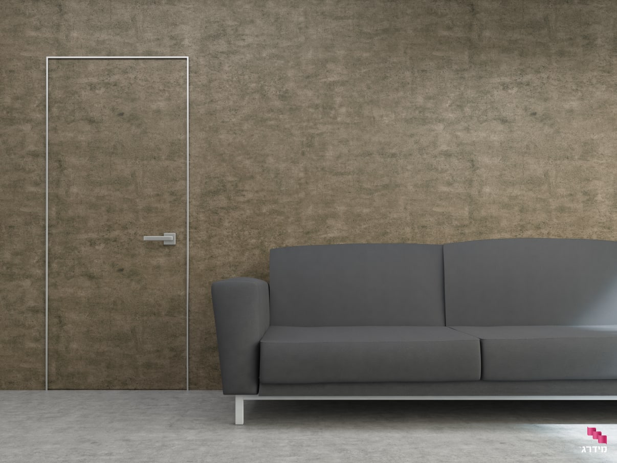 דלת פנים קו אפס עם טפט דלת פנים קו אפס עם טפט