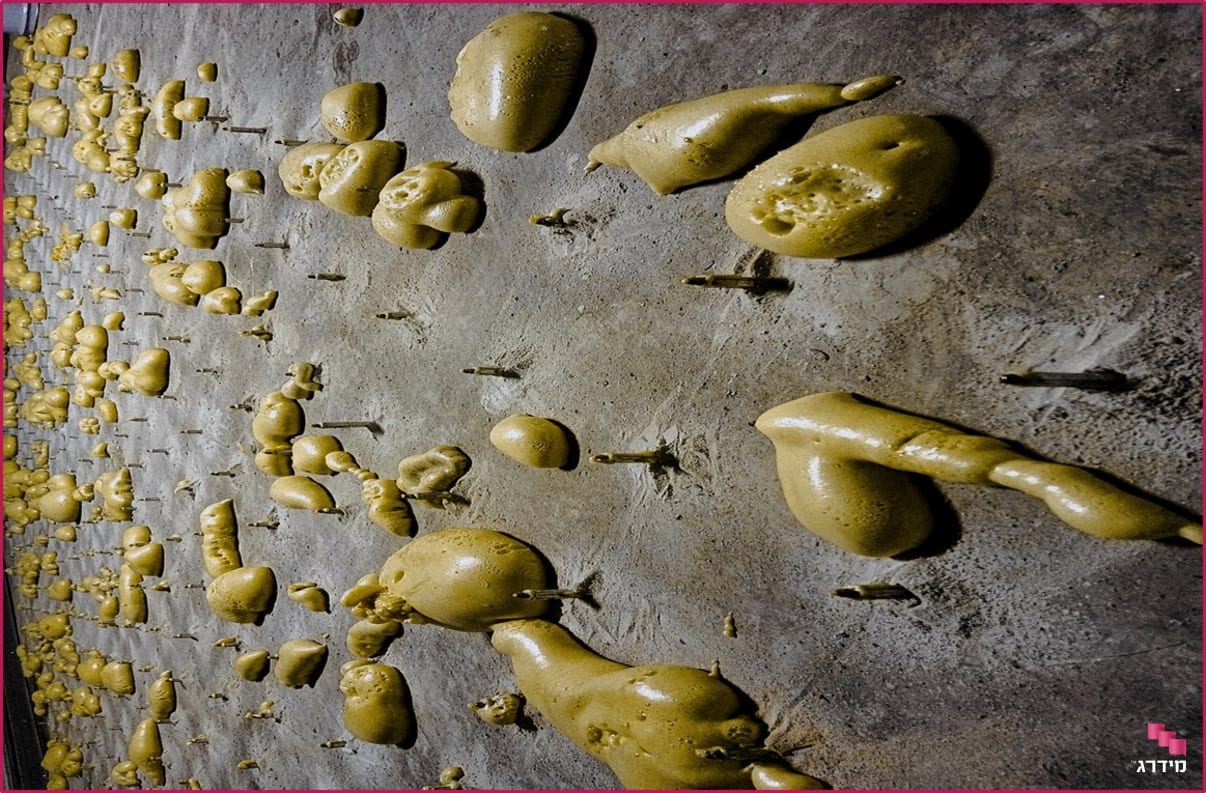 קיר אחרי איטום בהזרקה קיר אחרי איטום בהזרקה