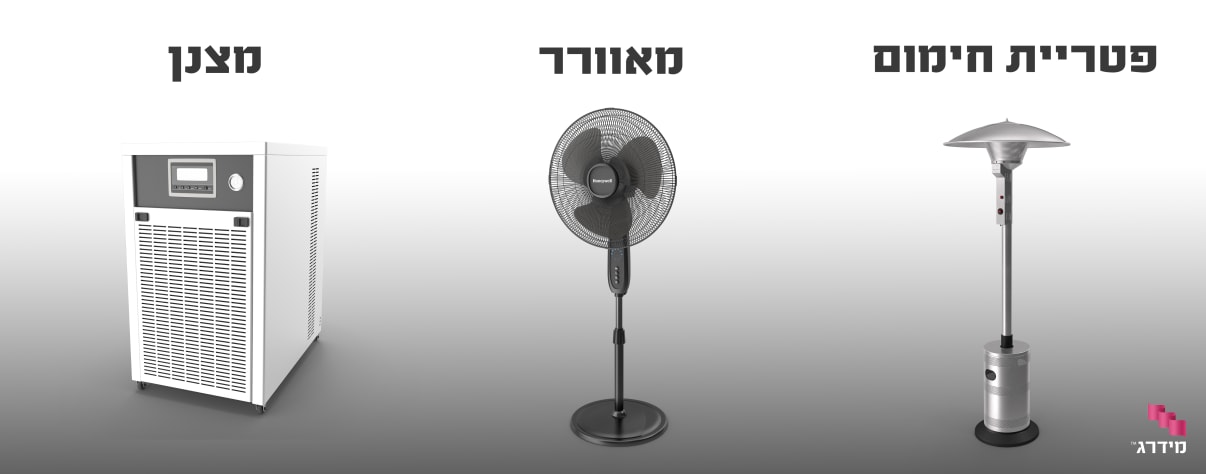 ציוד להשכרה לחימום וקירור אוהל אבלים ציוד להשכרה לחימום וקירור אוהל אבלים