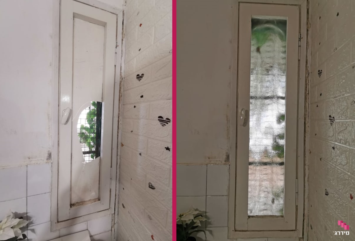 החלפת זכוכית בחלון  החלפת זכוכית בחלון
