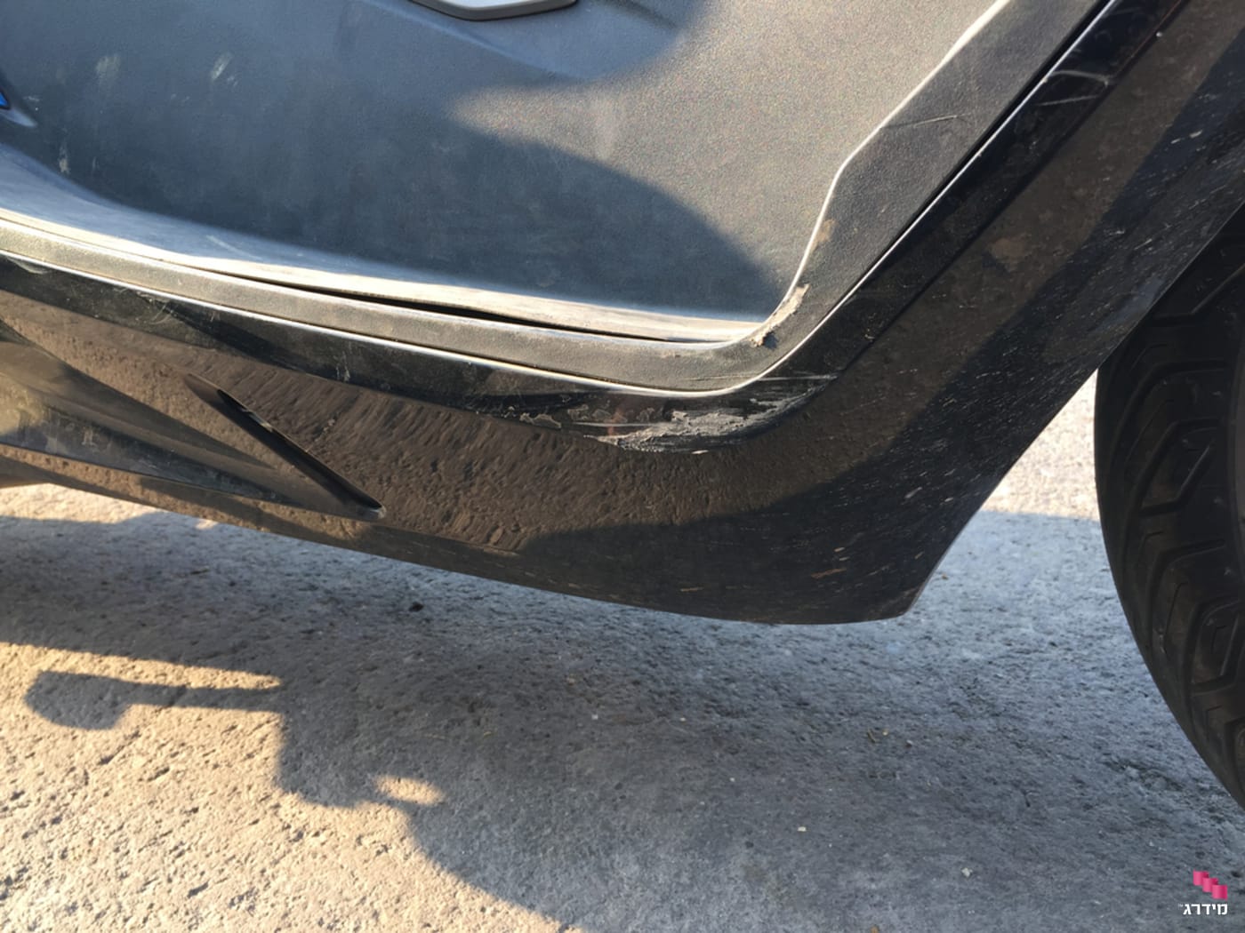 קטנוע שרוט ומשופשף קטנוע שרוט ומשופשף