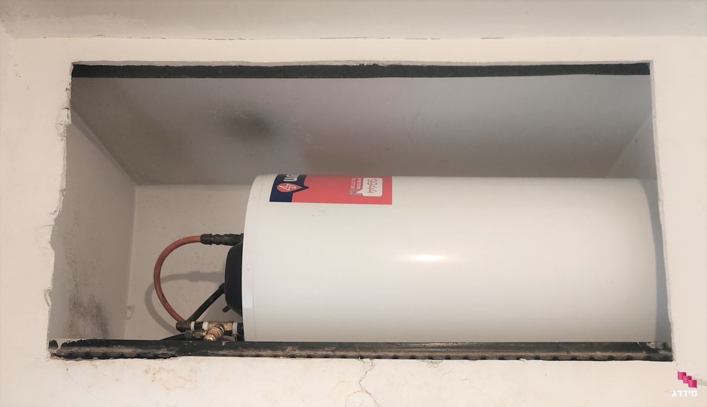 החלפת דוד חשמל בתוך הדירה