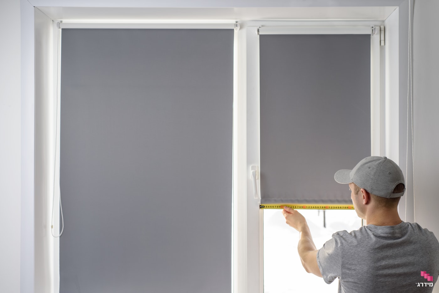 וילון האפלה התקנה