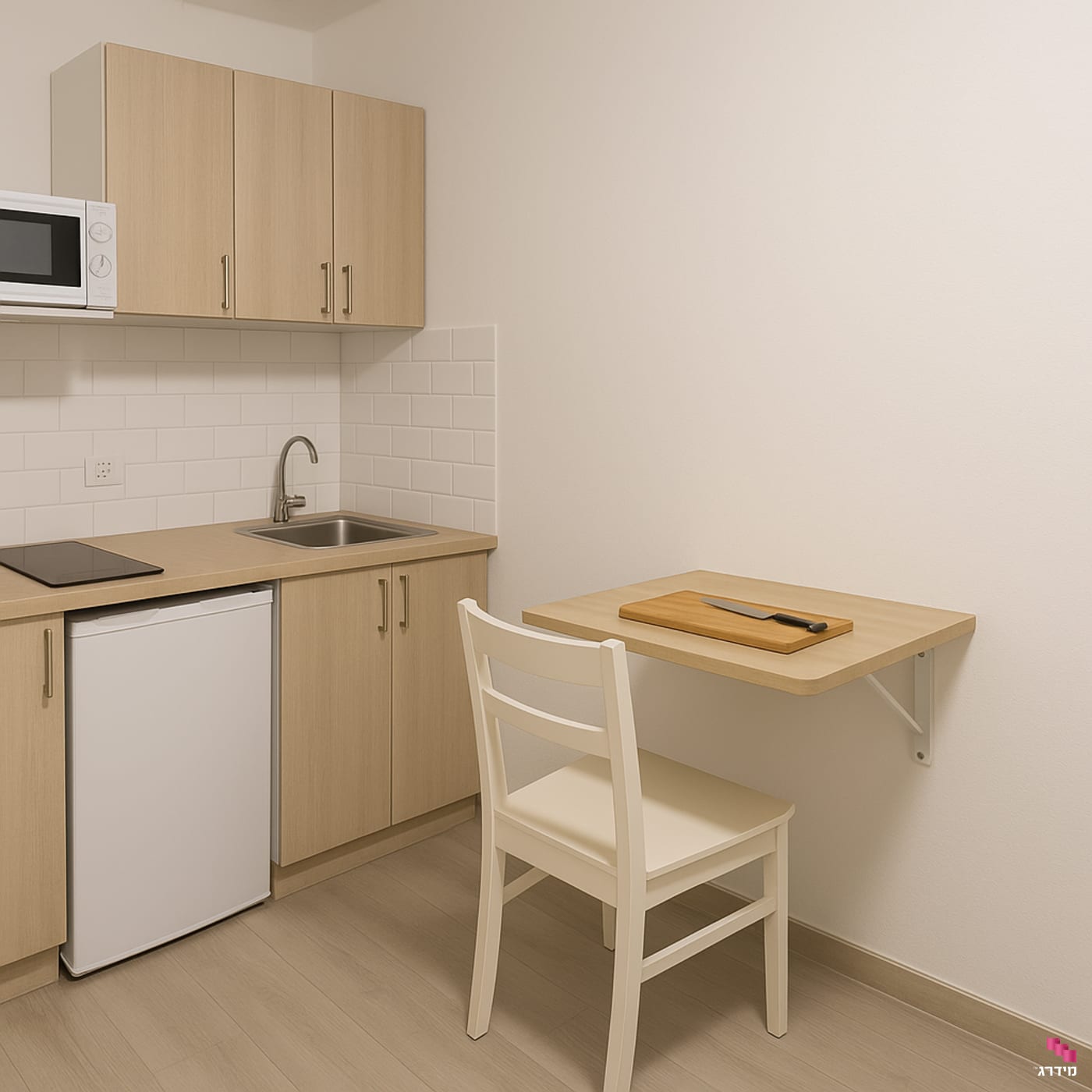 מטבחון עיצוב יחידת דיור 20 מטר מטבחון עיצוב יחידת דיור 20 מטר