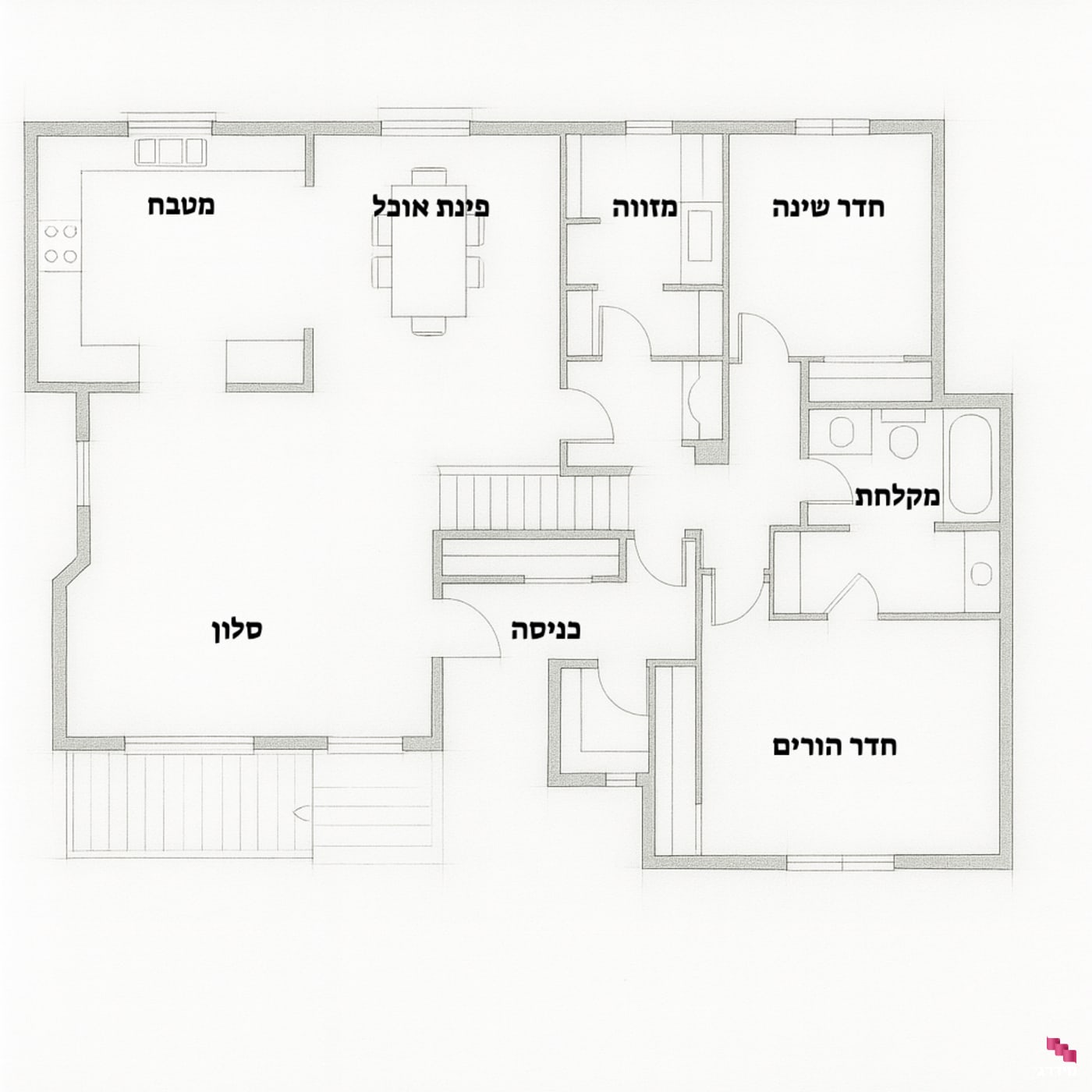 תוכנית אדריכלית לבית פרטי תוכנית אדריכלית לבית פרטי
