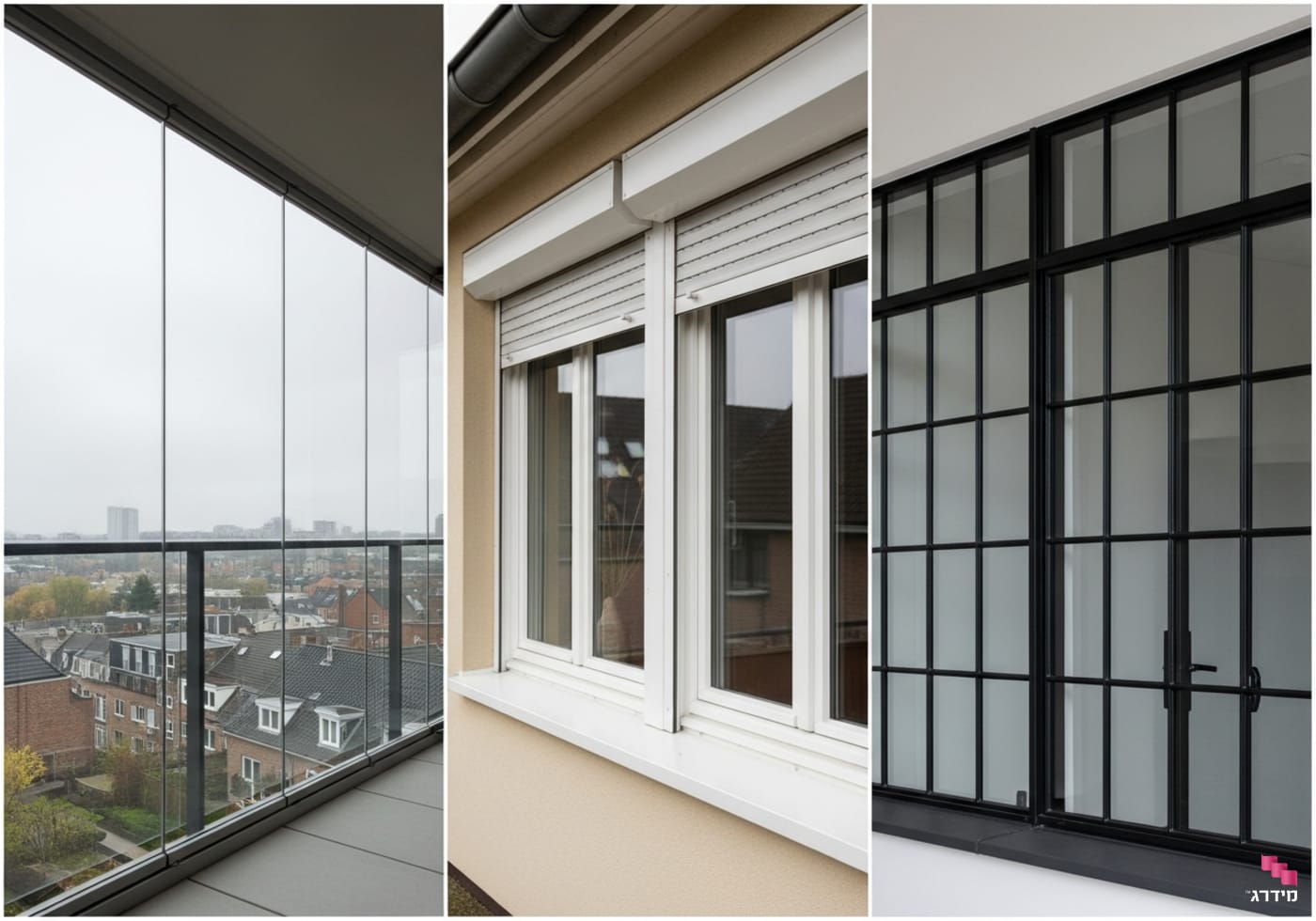 שיטות סגירת מרפסת