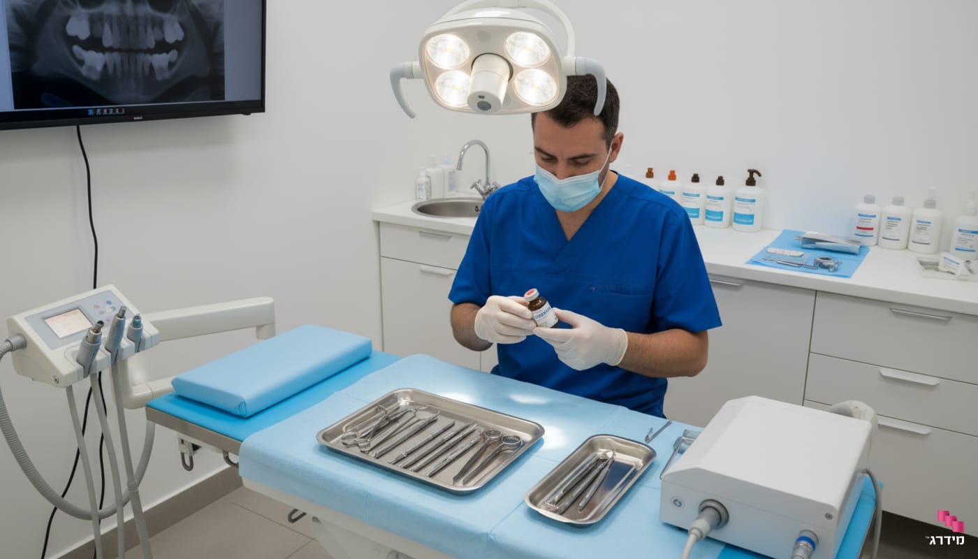 לקראת טיפול שיניים