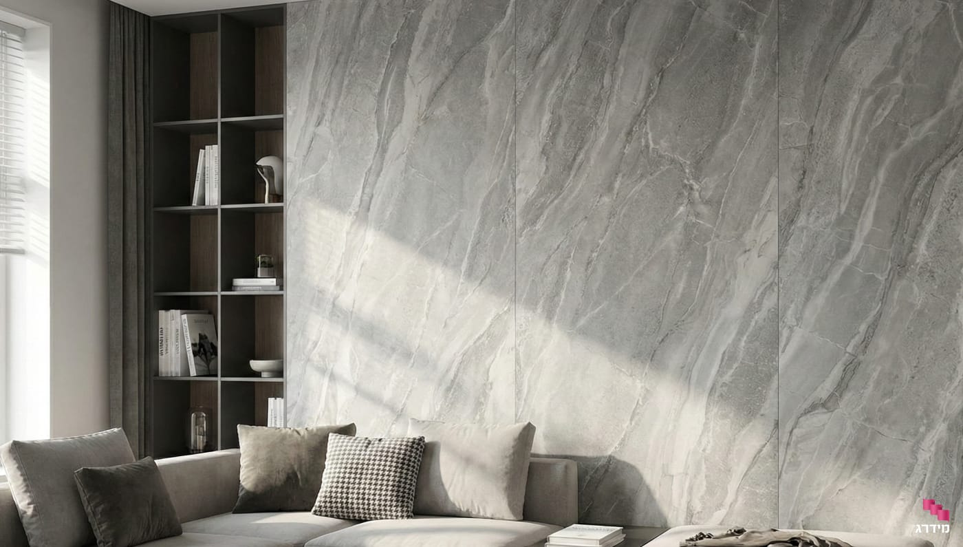 חיפוי קיר דמוי שיש