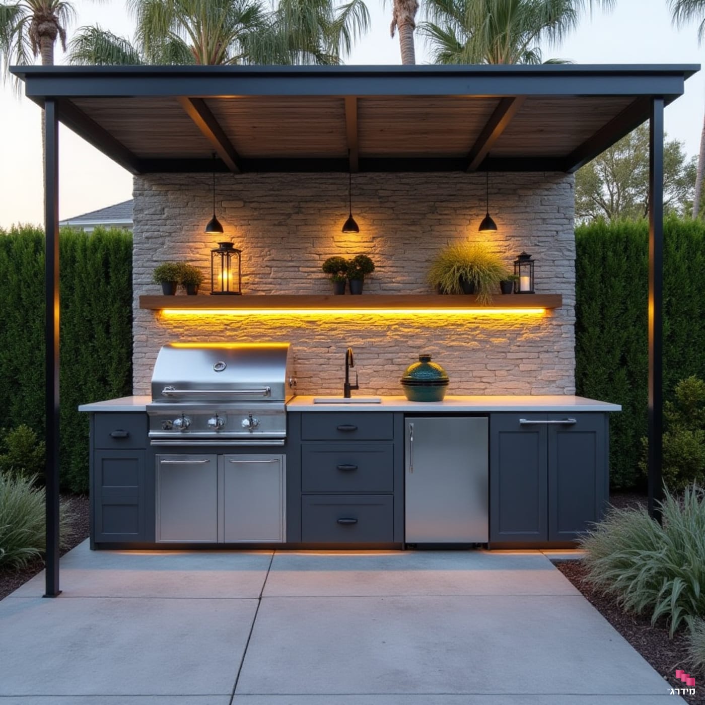 מטבח חוץ בהתאמה אישית 