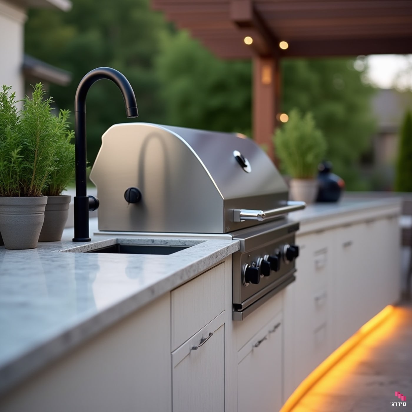 מטבח חוץ בהתאמה אישית 