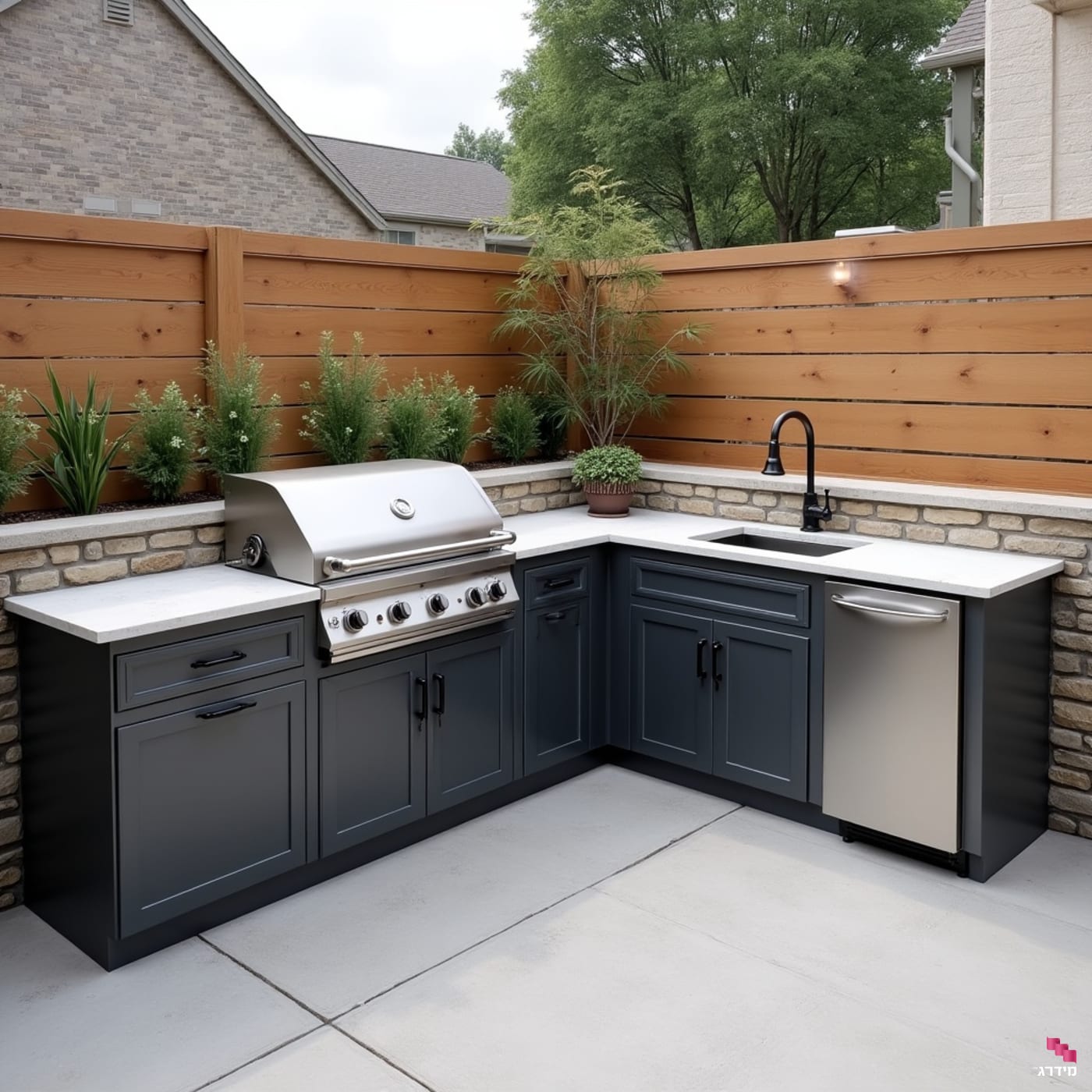 מטבח חוץ פינתי 