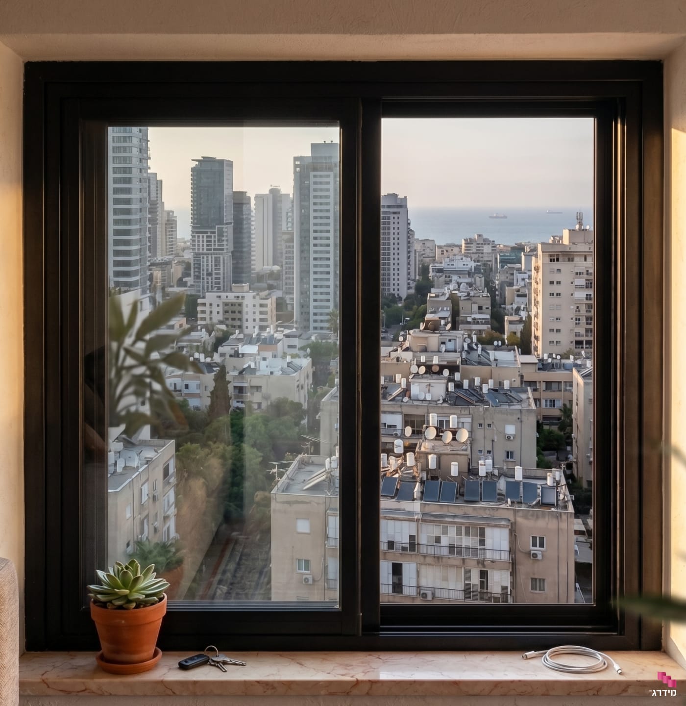 חלון ממ"ד דור חדש