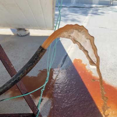 צינור מים מקולט שמש