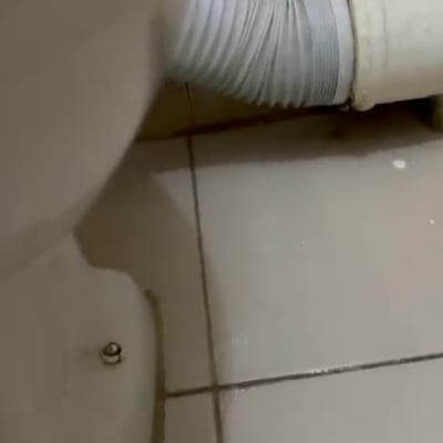 צינור בשירותים