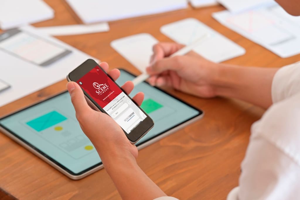 Scene Finder: Branding