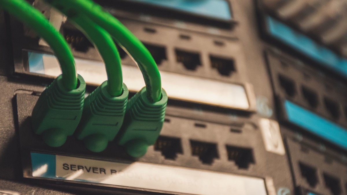 Secure server infrastructure representing a privacy-focused VPN provider.