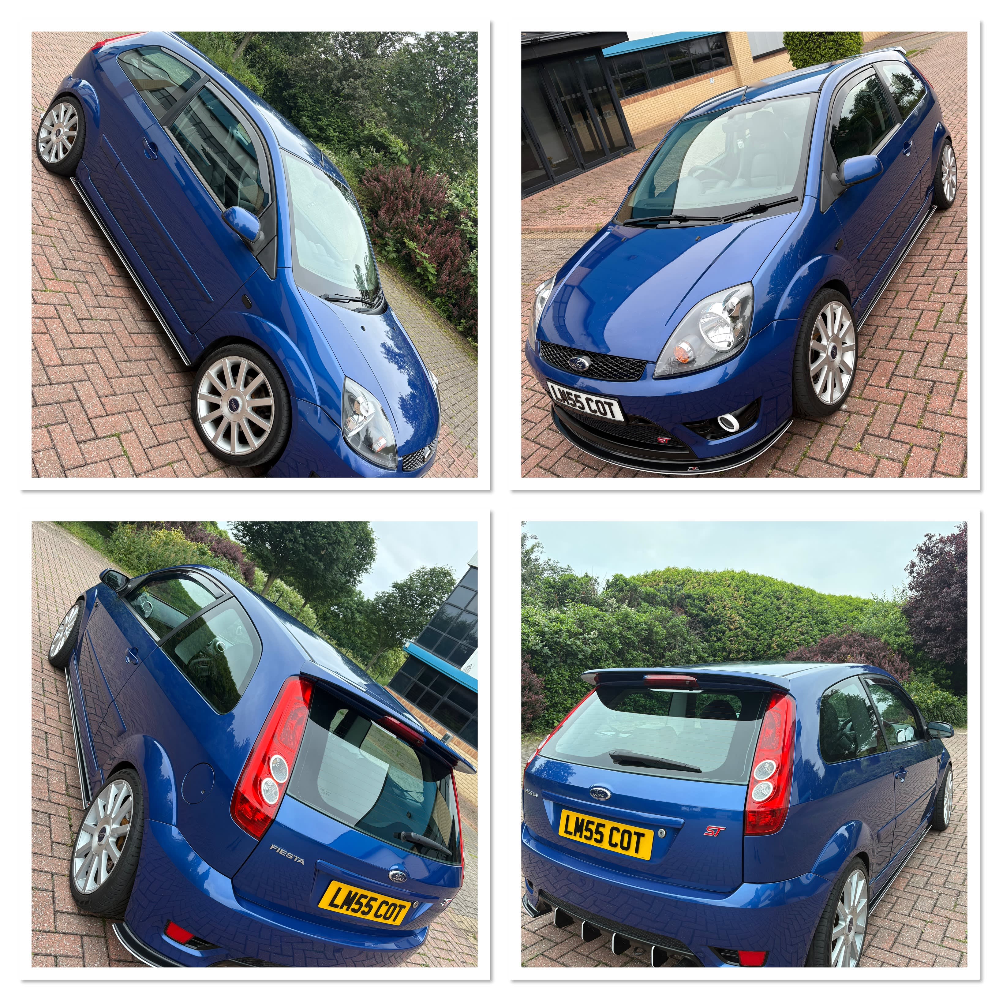 FORD FIESTA 2007 - rear-right photo 2