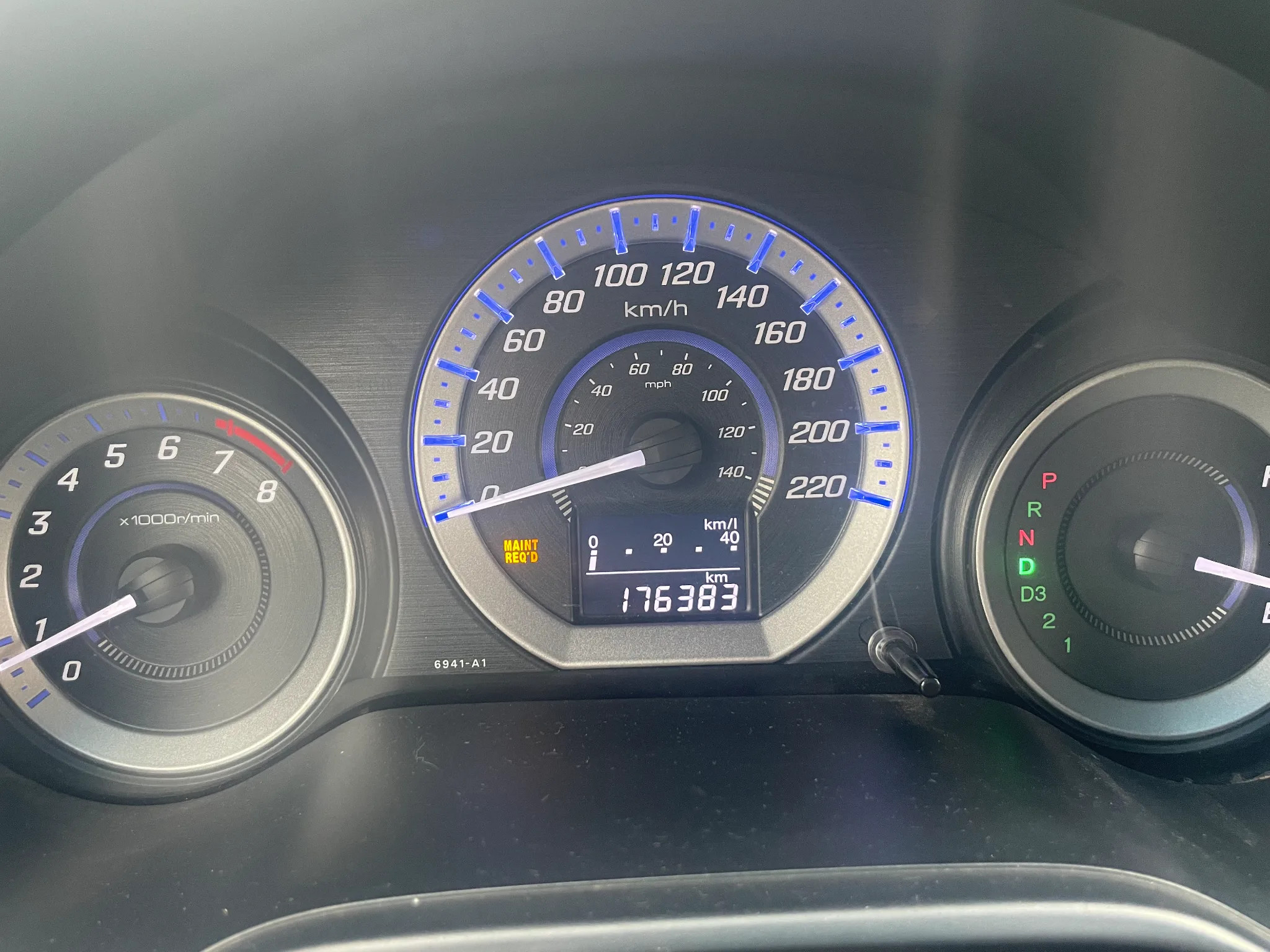 Honda city 2013 - dashboard photo 5