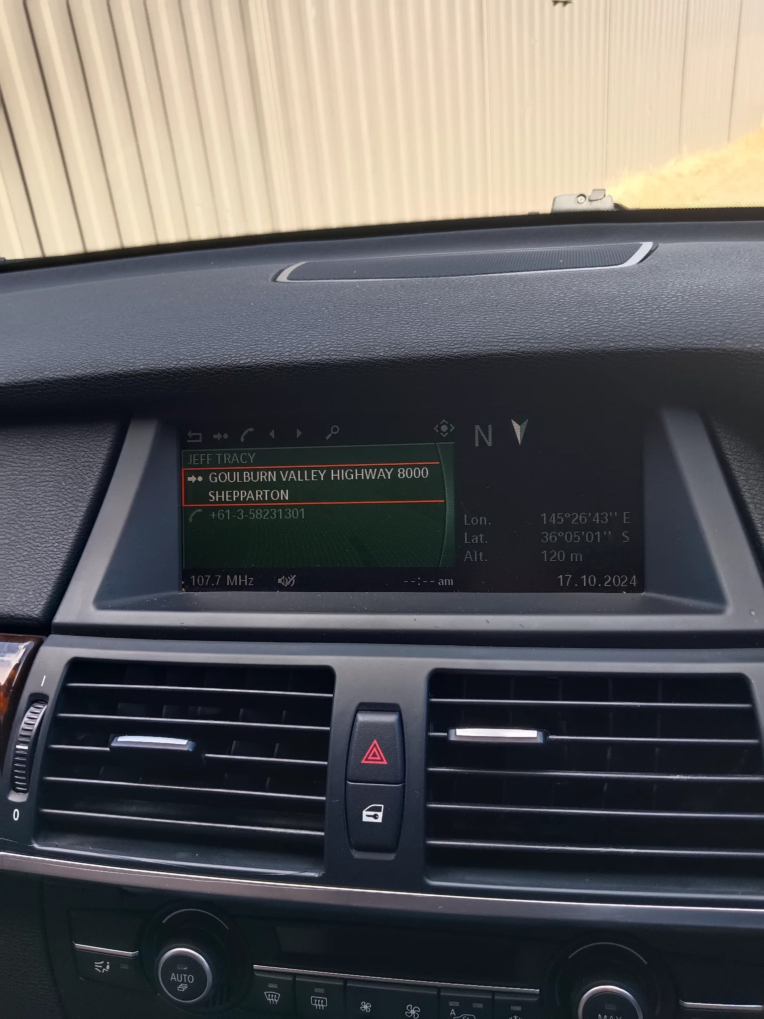 BMW X5 2007 - Dashboard