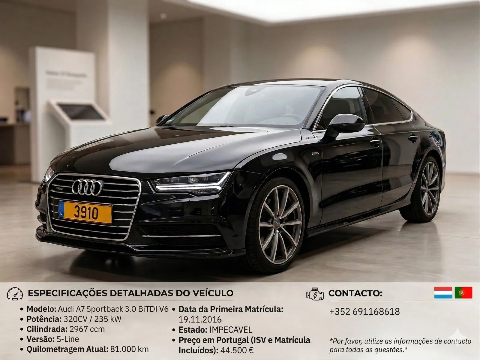Audi A7 2016 - front-right photo 1