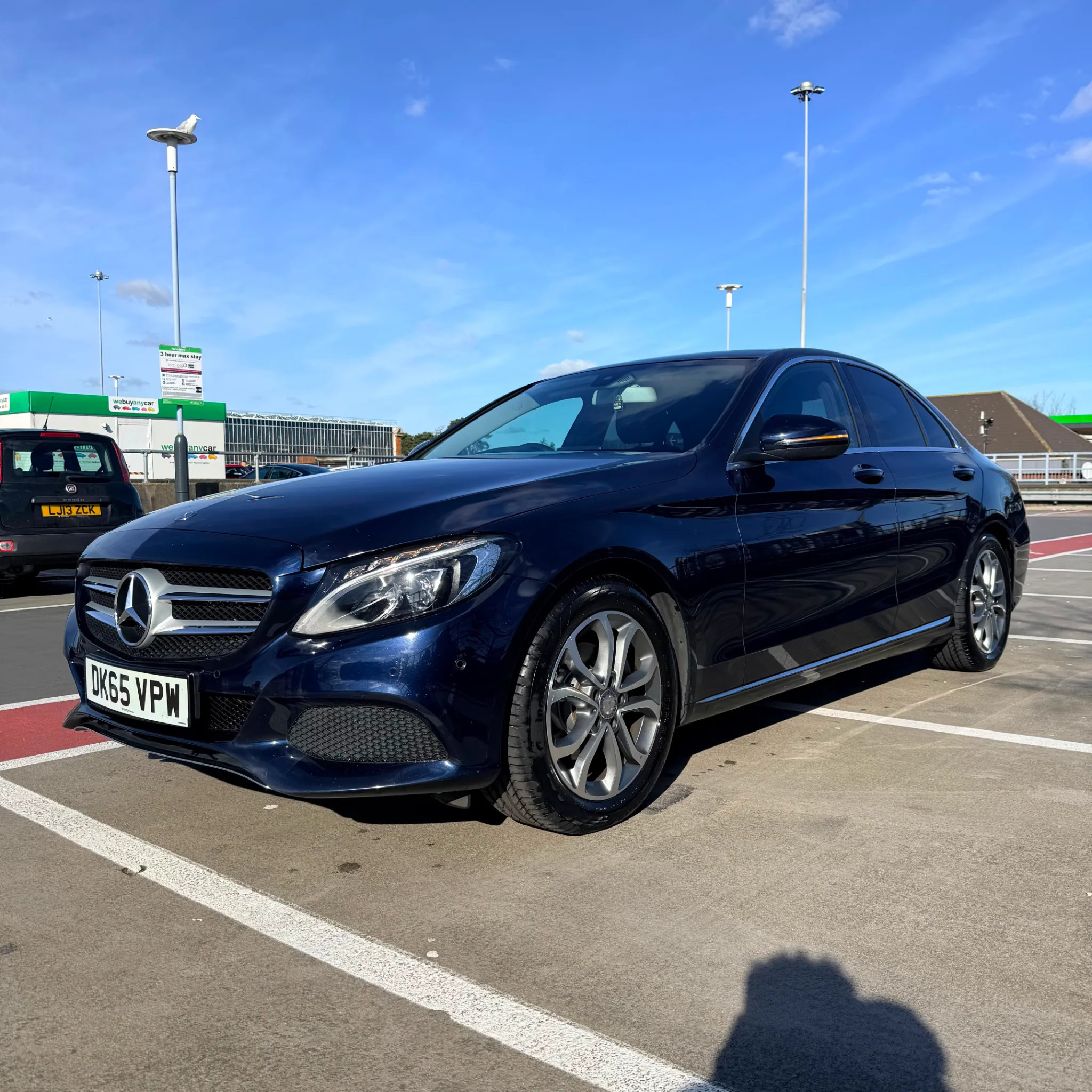 MERCEDES-BENZ C 2015 - front-right photo 2