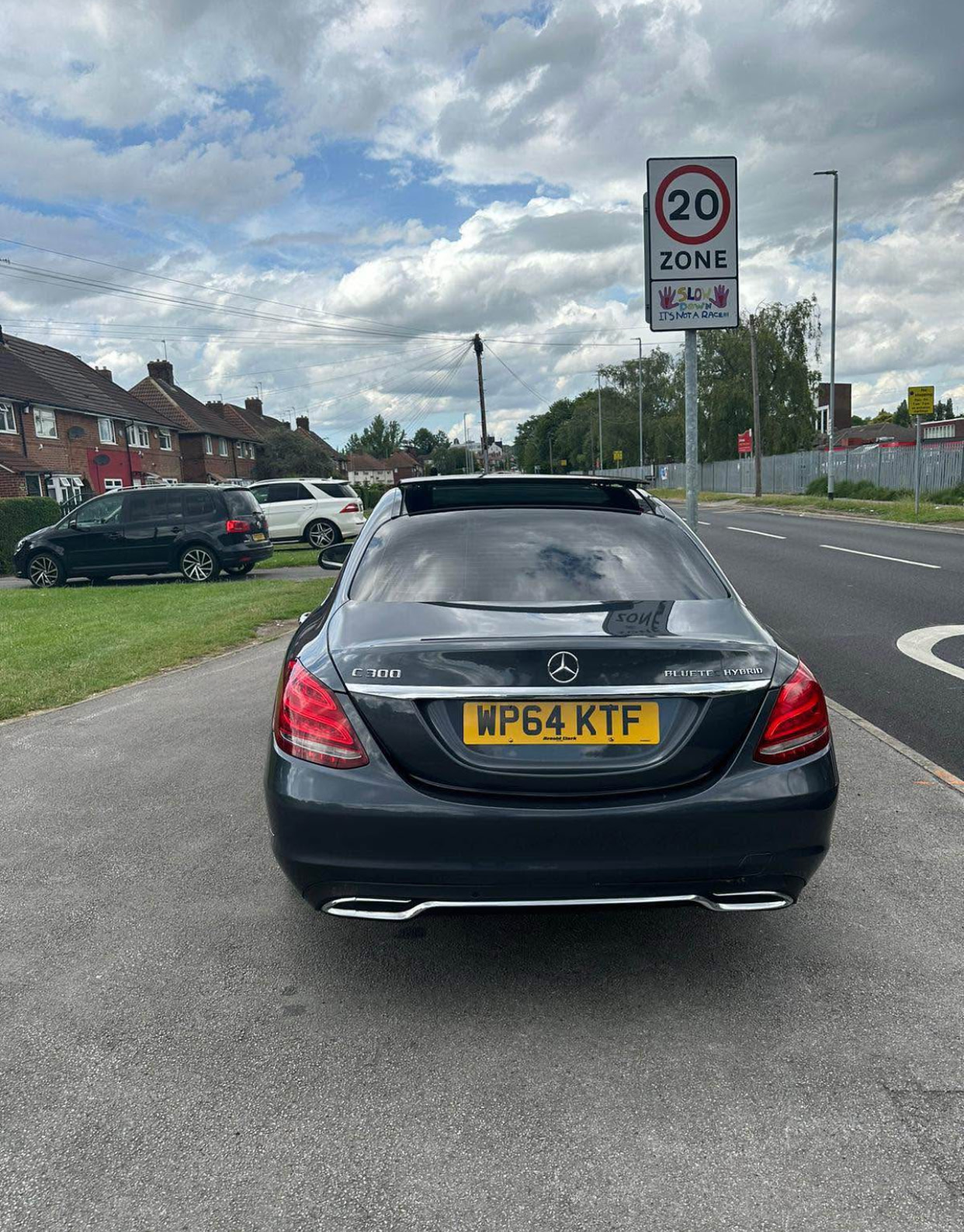 MERCEDES-BENZ C 2015 - rear photo 4