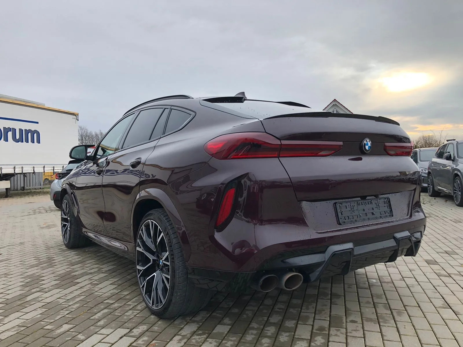 BMW X6 2020 - rear-right photo 2