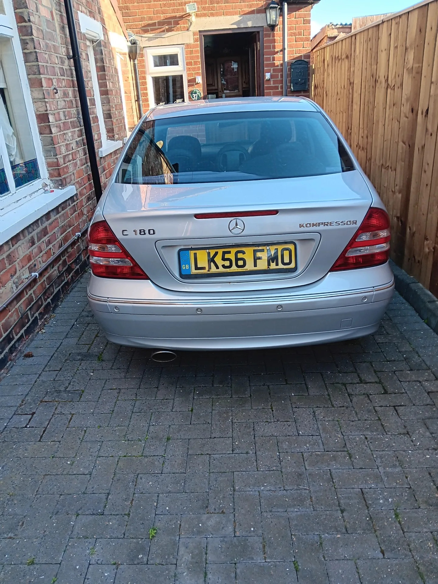 MERCEDES C 2006 - rear-right photo 4