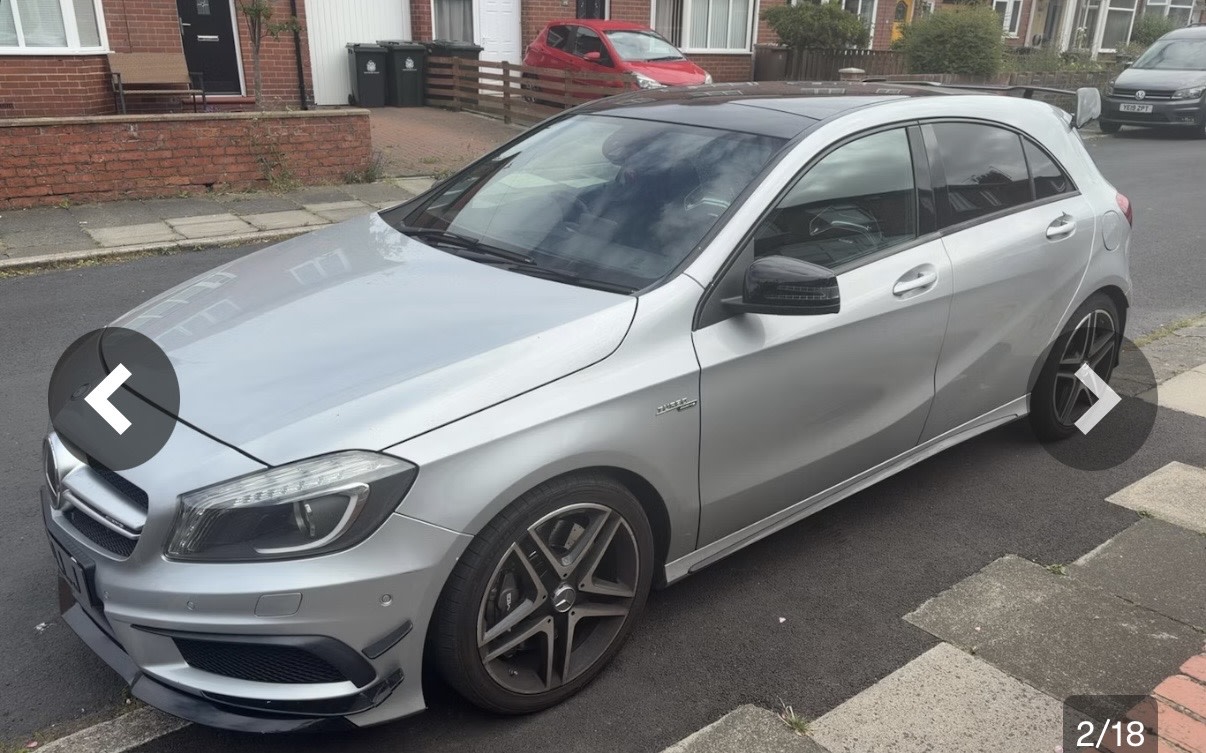MERCEDES-BENZ A-CLASS 2015 - front-right photo 2