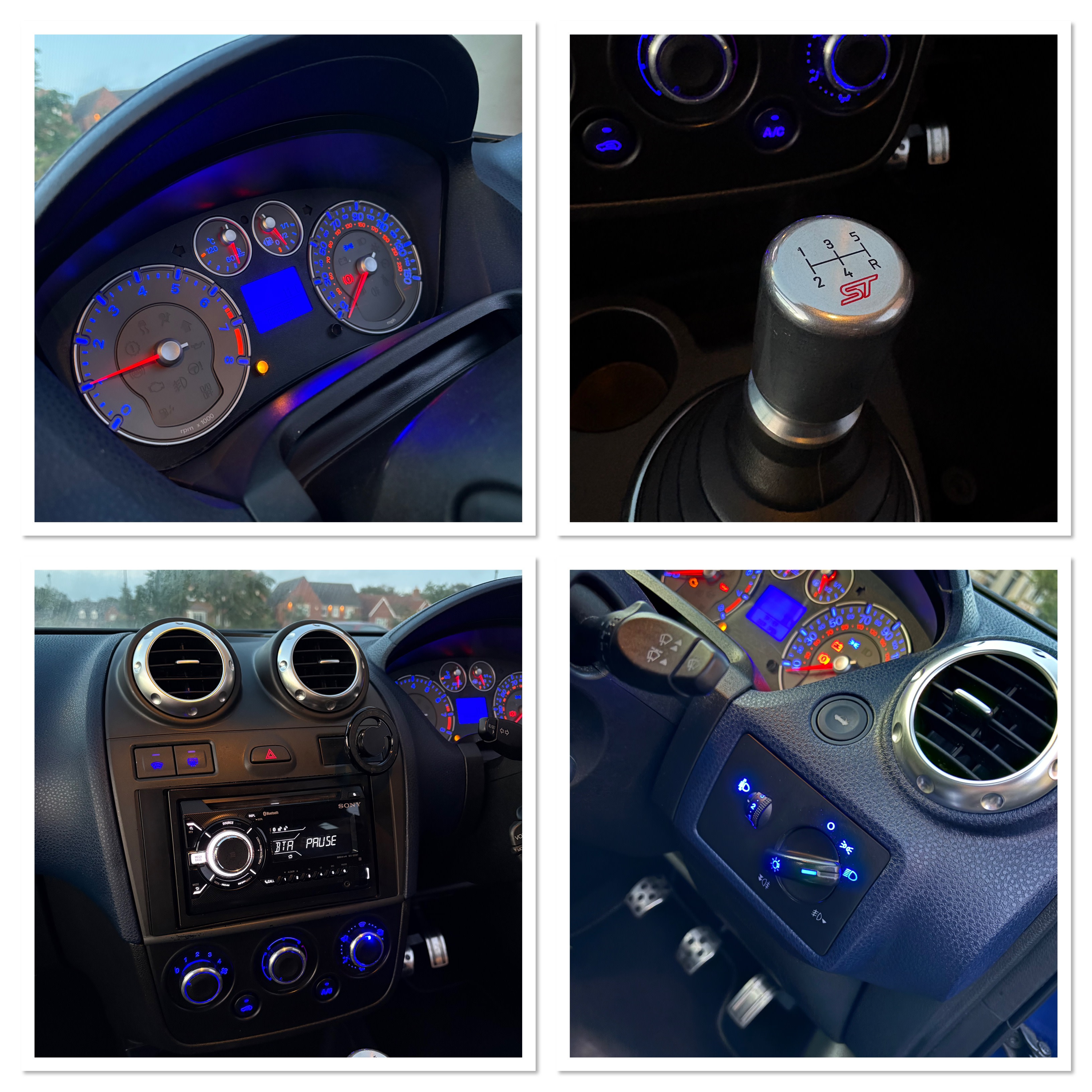 FORD FIESTA 2007 - dashboard photo 4