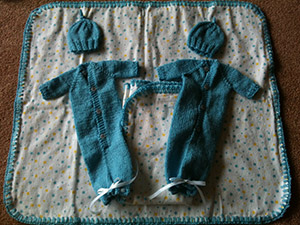 Handmade set for Mikayla's Grace