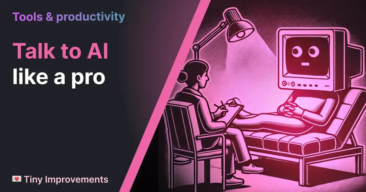How to talk to AI (the right way). Learn how to give better prompts, refine outputs, and use LLMs effectively-without losing your own voice.