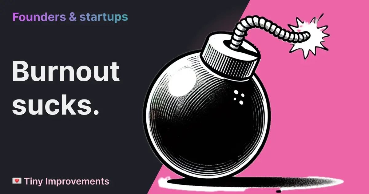 Burnout is your team's worst enemy. Here's how to prevent it.