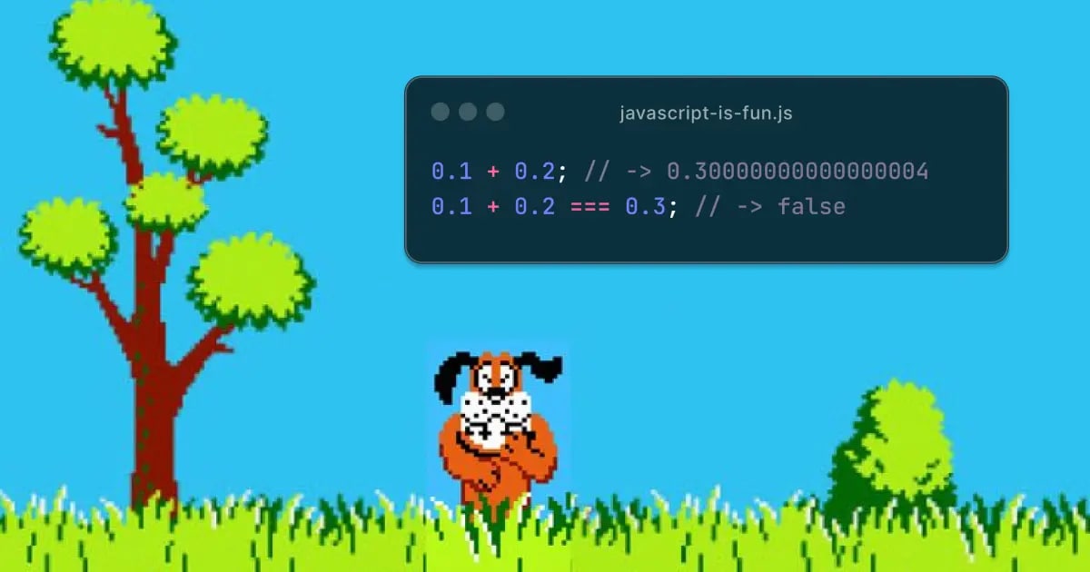 Duck Hunt Dog laughing