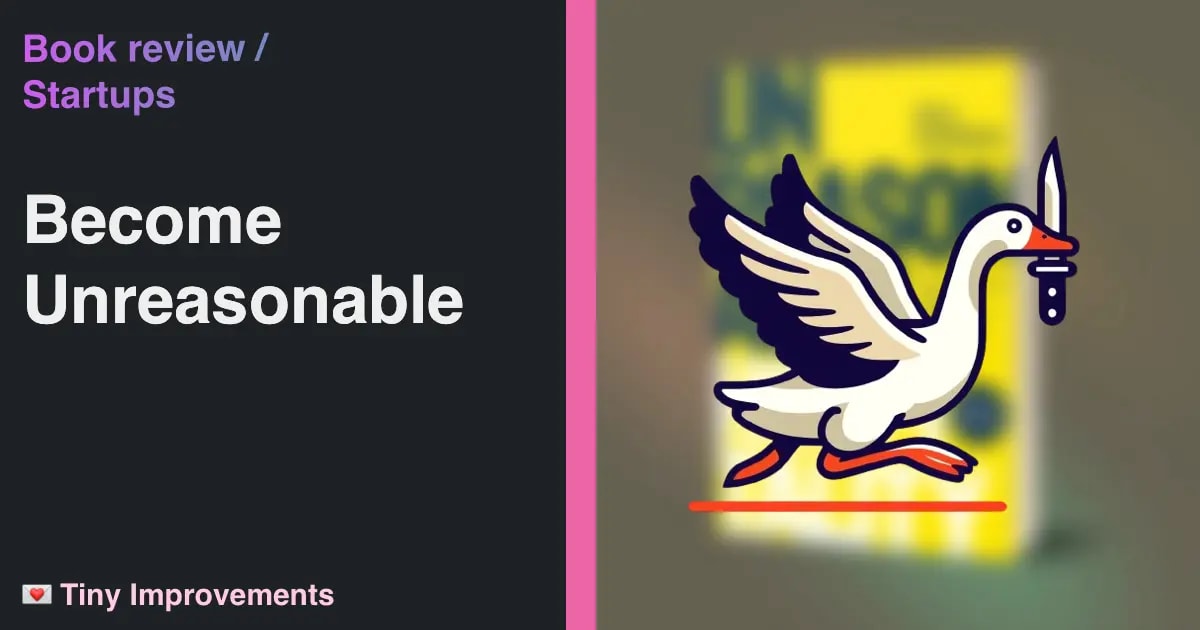 "Unreasonable Hospitality" by Will Guidara outlines how to making customers feel exceptionally special. Let's bring these hospitality principles to tech, by creating memorable experiences, and using hospitality to elevate customer satisfaction in product design, engaging with the people using our products.
