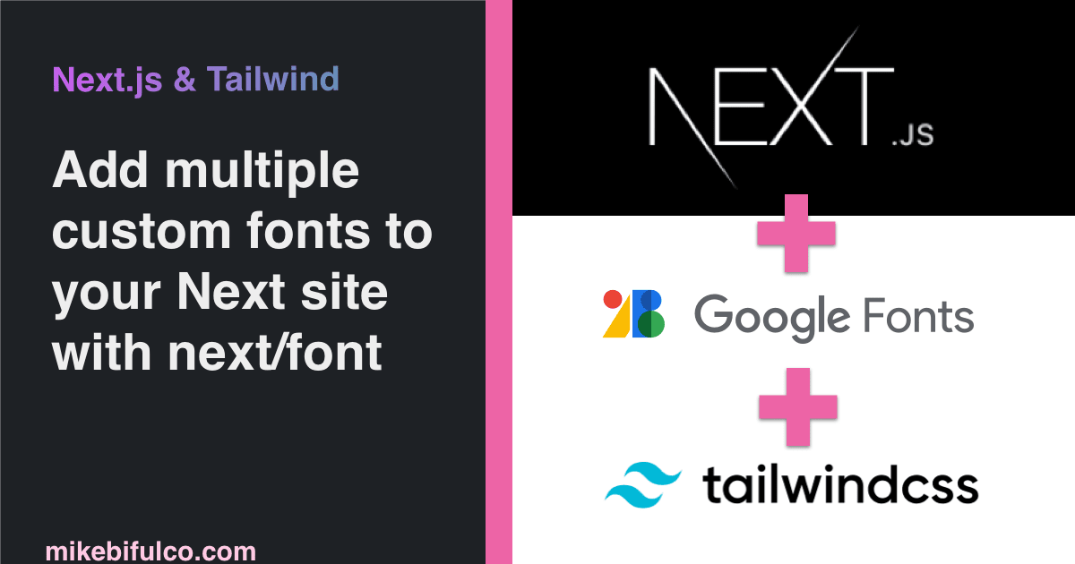 Learn how to add custom fonts to your Next.js app using next/font and Tailwind CSS. Improve user experience without sacrificing performance.