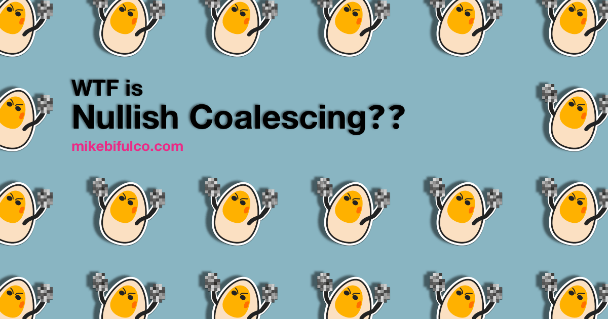 Let's take a look at the Nullish Coalescing operator (??) in JavaScript, which returns the right operand if the left is null or undefined.