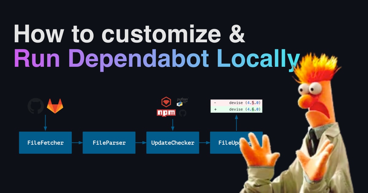 Since its release, teams around the world have been using dependabot to automate the process of keeping your project's dependencies up to date. In this article, I'll show you how you can run dependabot on the command line using dependabot-core.