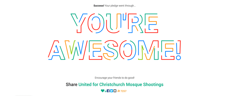 Last week I posted about some stickers I designed and had put up for sale to benefit victims of the shooting in Christchurch, NZ.  They sold out far, far more quickly than I ever would have guessed.