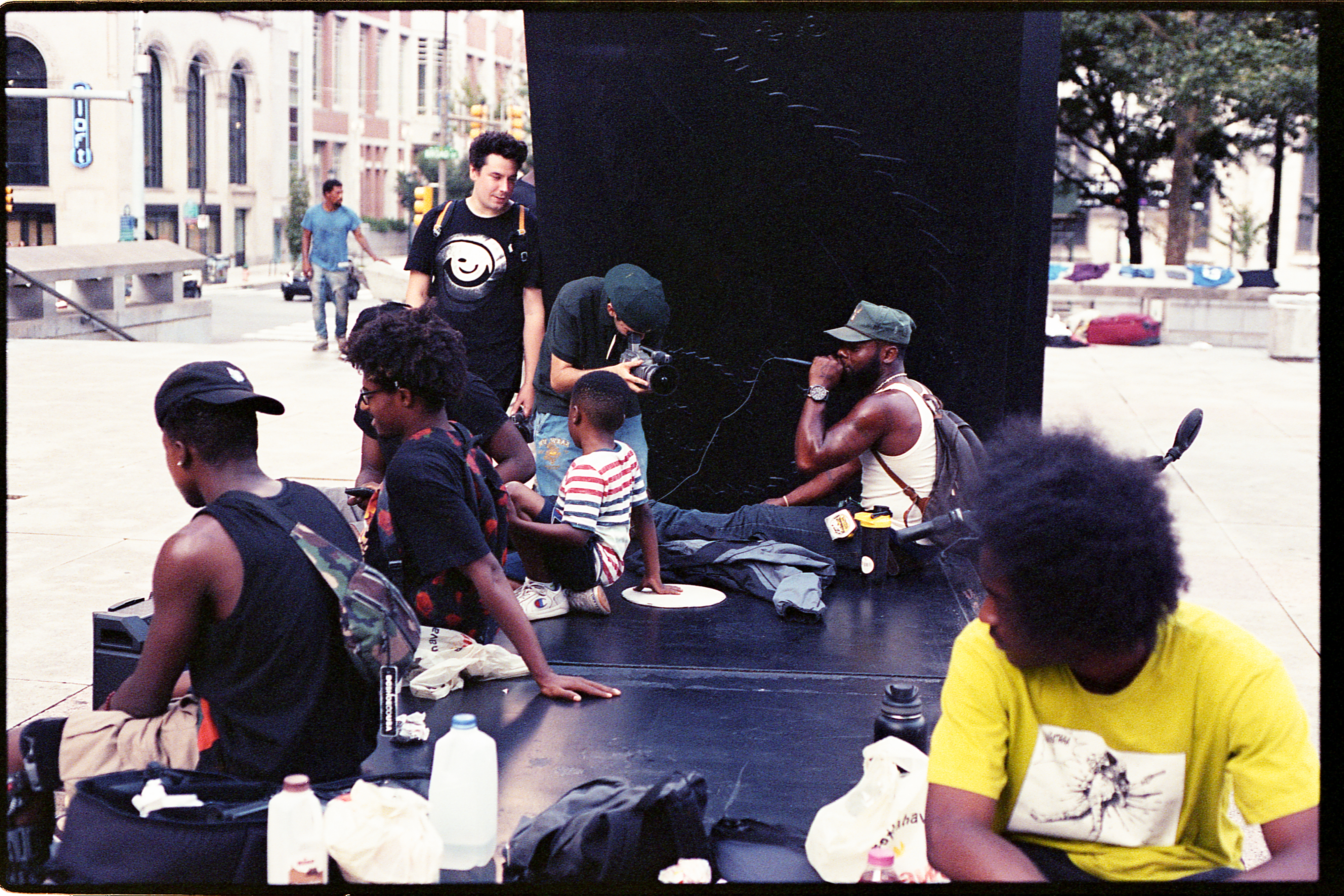 rapping on domino